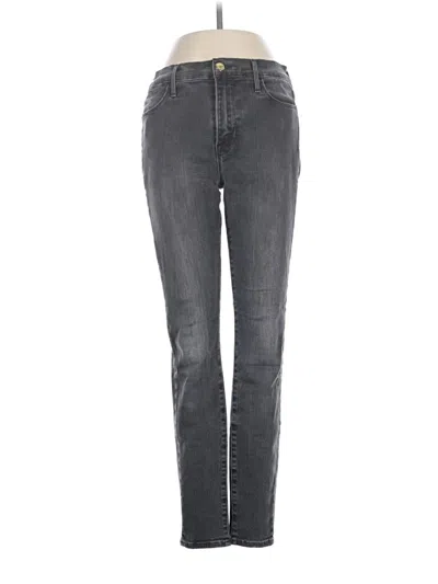 Pre-owned Frame Jeans In Gray
