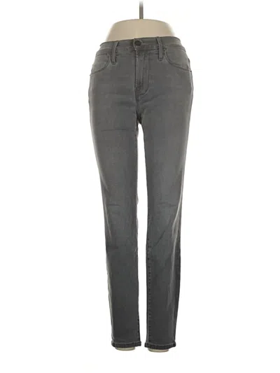 Pre-owned Frame Jeans In Gray