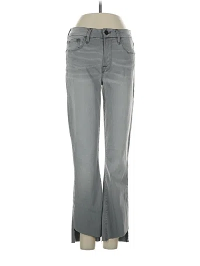 Pre-owned Frame Jeans In Gray