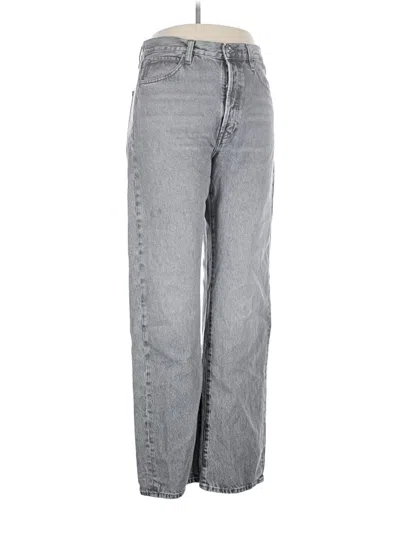 Pre-owned Frame Jeans In Gray