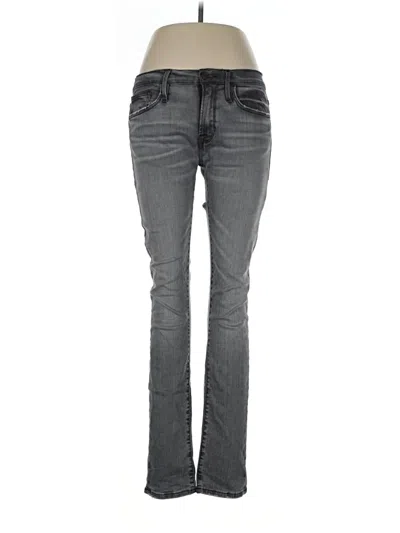 Pre-owned Frame Jeans In Gray