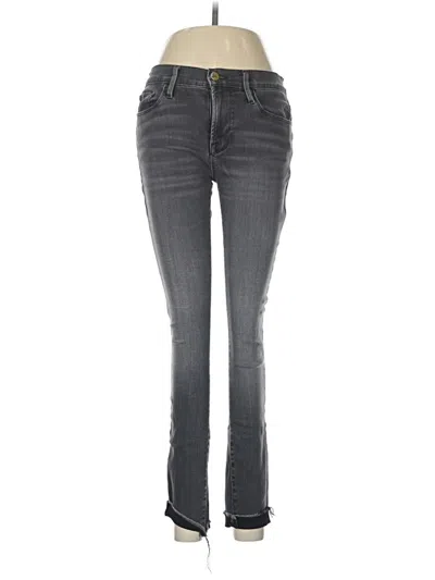 Pre-owned Frame Jeans In Gray