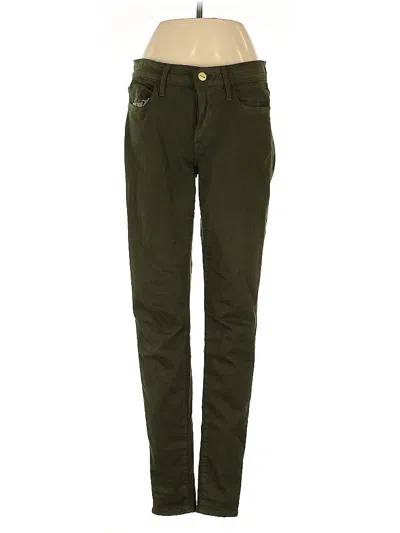 Pre-owned Frame Jeans In Green