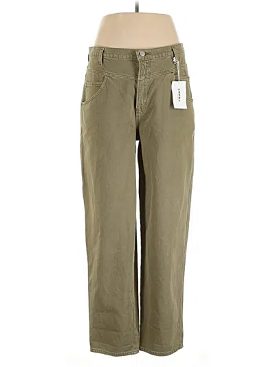 Pre-owned Frame Jeans In Green