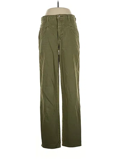 Pre-owned Frame Jeans In Green