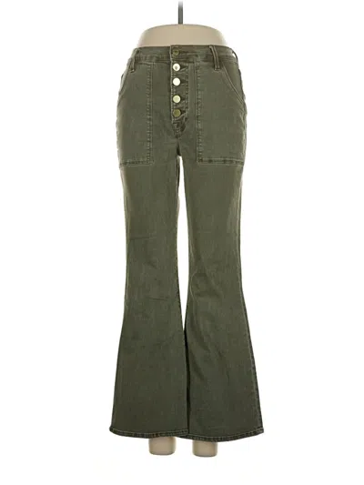 Pre-owned Frame Jeans In Green