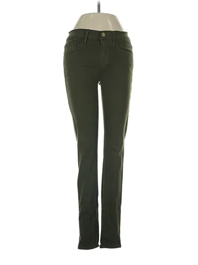 Pre-owned Frame Jeans In Green
