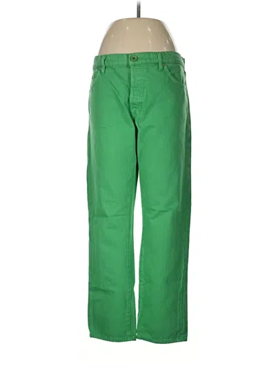 Pre-owned Frame Jeans In Green