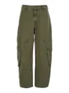 Frame Belt-loop Jeans In Green