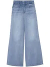 Frame Denim Patch Pocket Slim Palazzo Doris Wide Leg Jean In Humphrey