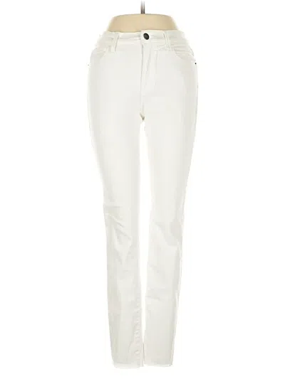 Pre-owned Frame Jeans In Ivory