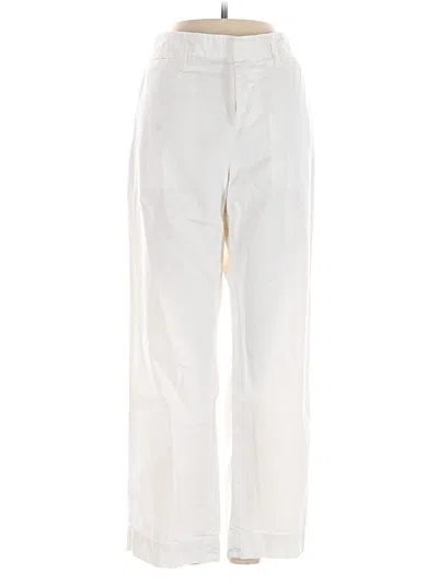 Pre-owned Frame Jeans In Ivory