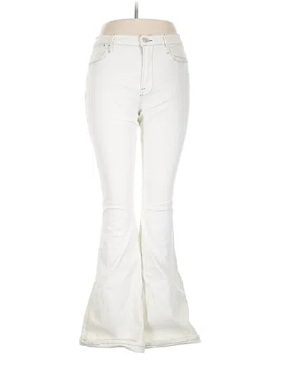Pre-owned Frame Jeans In Ivory
