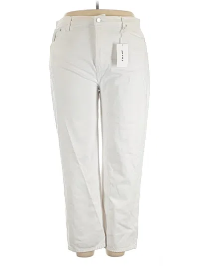Frame Jeans In White