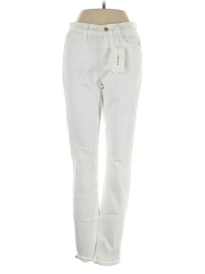 Frame Jeans In White