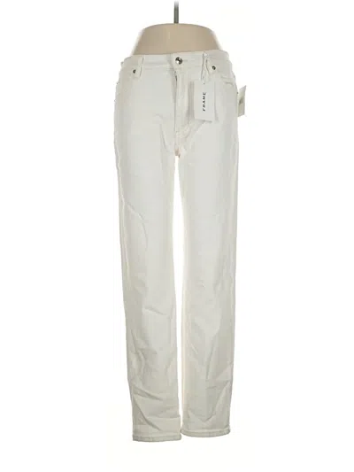 Frame Jeans In White