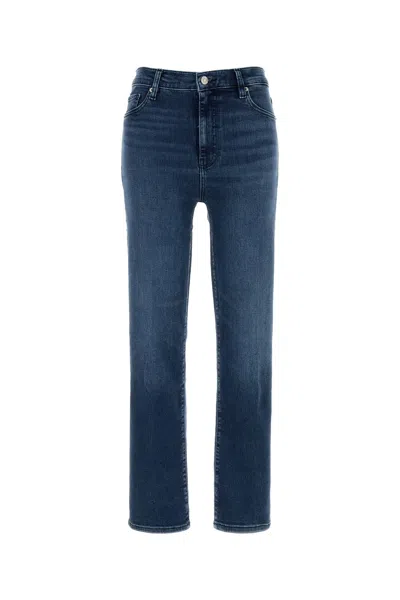 Frame Stretch Denim Le Sleek Jeans In Blue