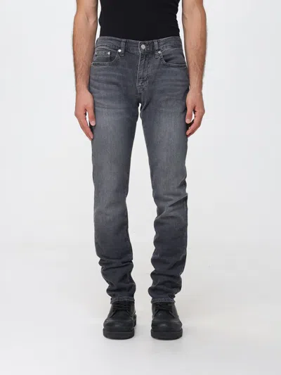 Frame Jeans Men Color Grey In Gray