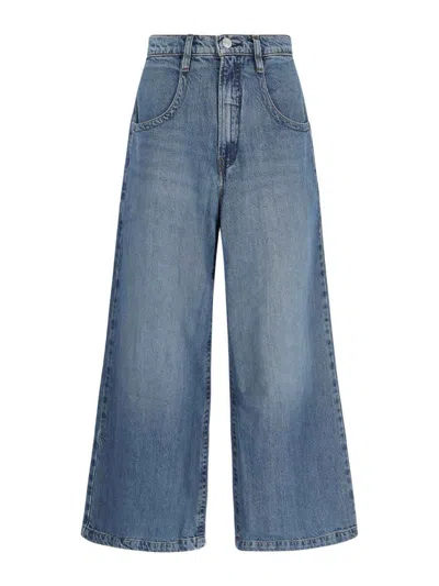 FRAME JEANS BOOT-CUT - AZUL