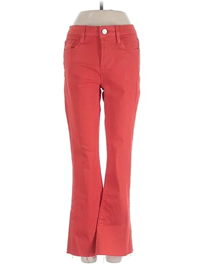 Pre-owned Frame Jeans In Red