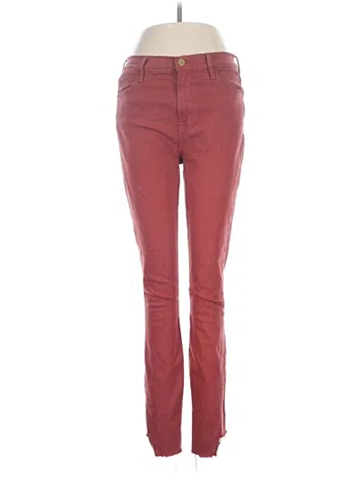 Pre-owned Frame Jeans In Red