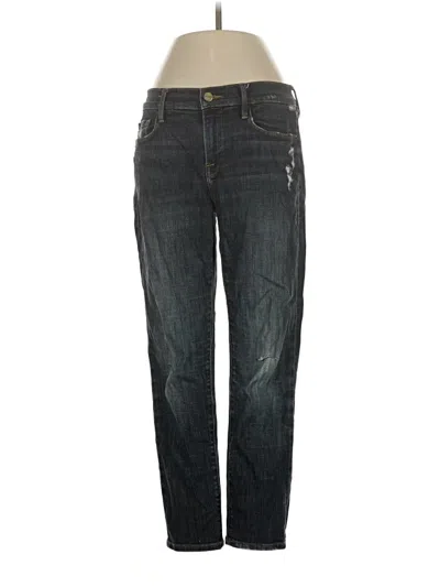 Pre-owned Frame Jeans In Silver