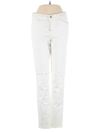 Pre-owned Frame Jeans In White