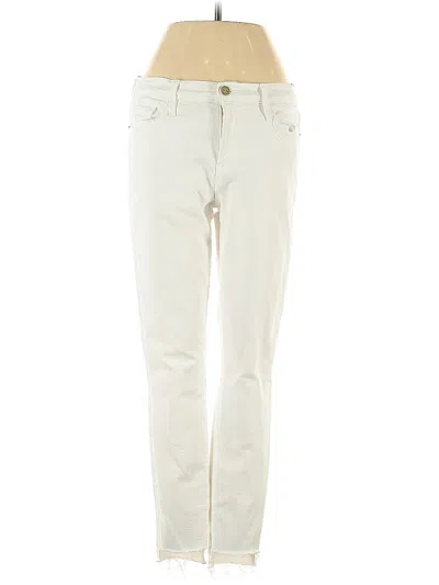 Pre-owned Frame Jeans In White