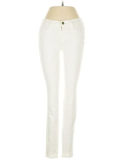 Pre-owned Frame Jeans In White