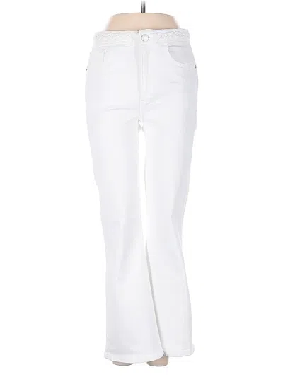 Pre-owned Frame Jeans In White
