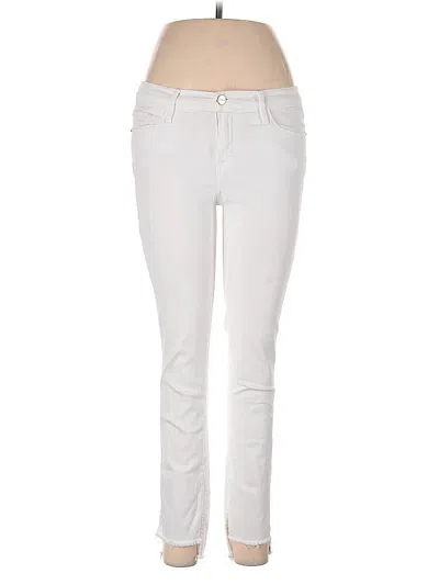 Pre-owned Frame Jeans In White