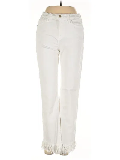 Pre-owned Frame Jeans In White