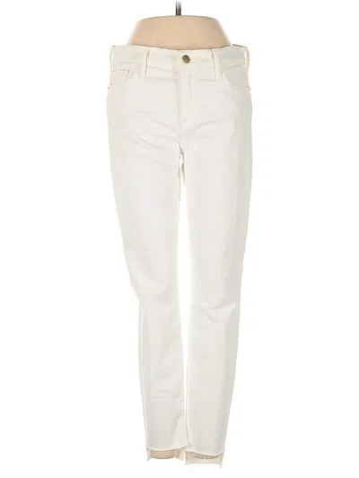 Pre-owned Frame Jeans In White