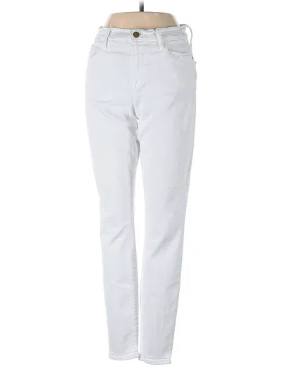 Pre-owned Frame Jeans In White