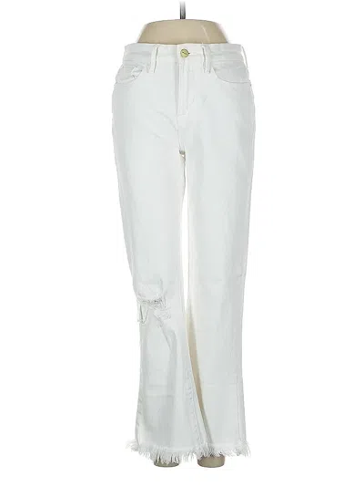 Pre-owned Frame Jeans In White