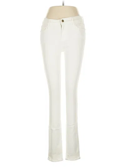 Pre-owned Frame Jeans In White