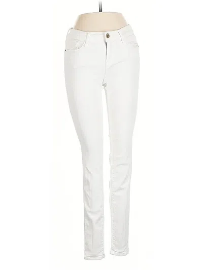 Pre-owned Frame Jeans In White