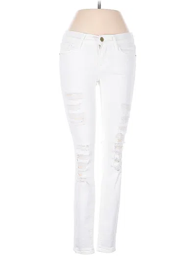 Pre-owned Frame Jeans In White