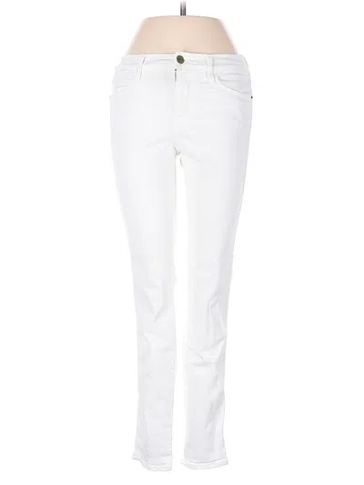 Pre-owned Frame Jeans In White