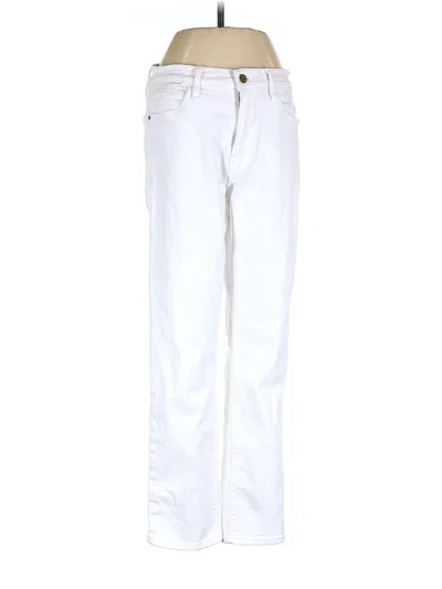 Pre-owned Frame Jeans In White