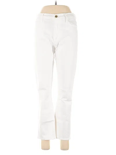 Pre-owned Frame Jeans In White