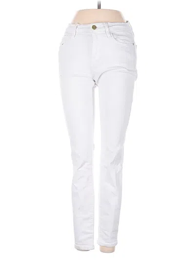 Pre-owned Frame Jeans In White