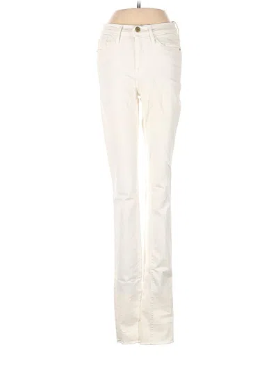 Pre-owned Frame Jeans In White