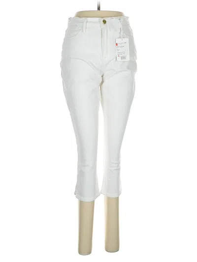 Pre-owned Frame Jeans In White