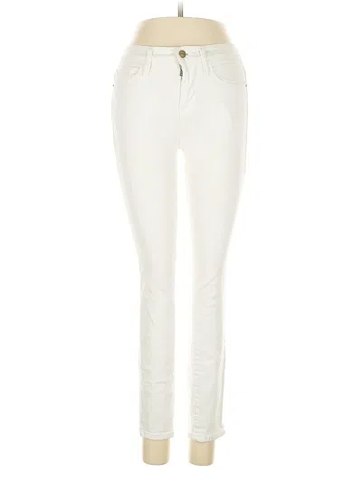 Pre-owned Frame Jeans In White