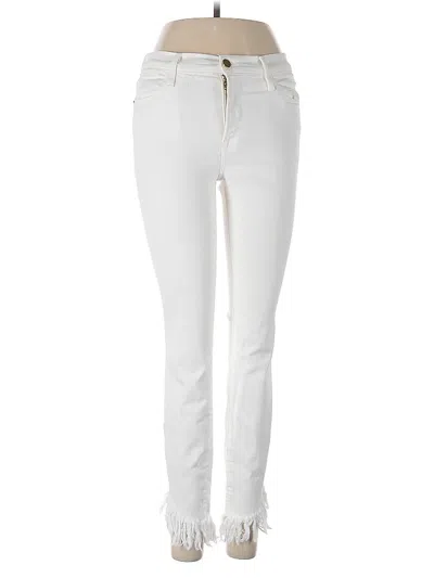 Pre-owned Frame Jeans In White