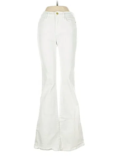 Pre-owned Frame Jeans In White
