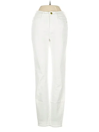 Pre-owned Frame Jeans In White