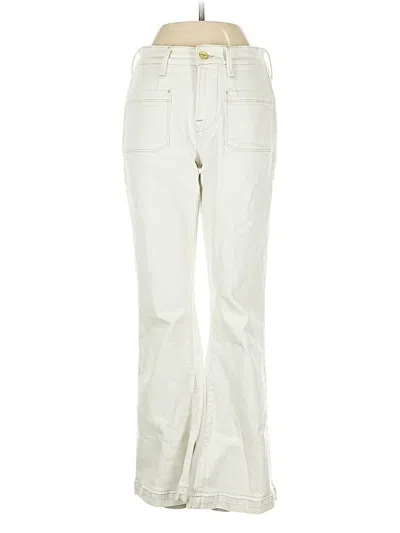 Pre-owned Frame Jeans In White