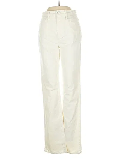 Pre-owned Frame Jeans In White